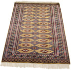 3x4.5 Vintage Fine Pakistani Turkmen Design Rug