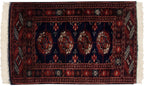 2x3 Vintage Fine Bokhara Rug Mat