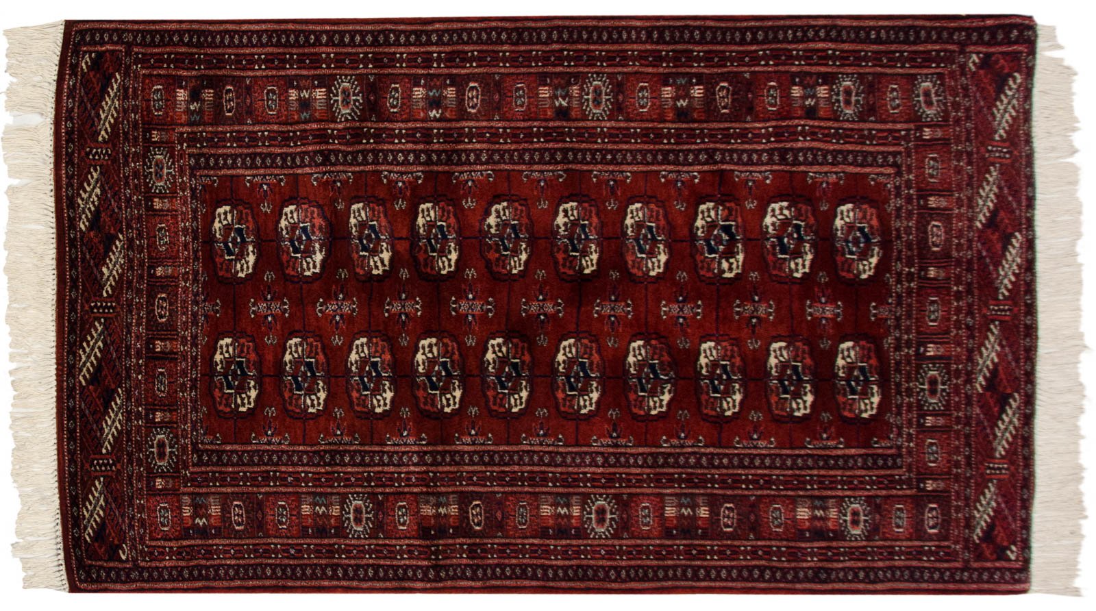 3x5 Vintage Fine Bokhara Rug