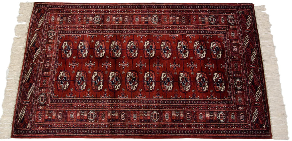 3x5 Vintage Fine Bokhara Rug