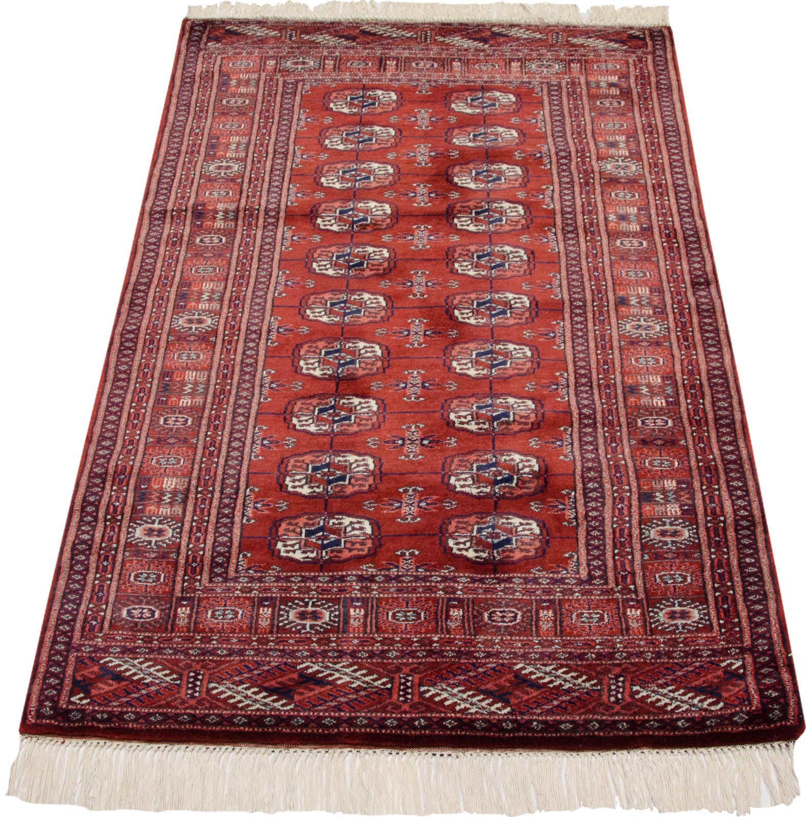 3x5 Vintage Fine Bokhara Rug