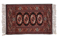 2x3 Vintage Fine Bokhara Rug Mat