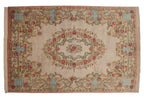 8x11.5 Vintage Bulgarian Aubusson Design Carpet