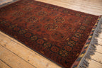 4.5x7 Vintage Afghani Bokhara Design Rug
