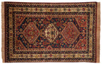 4.5x6.5 Vintage Indian Shiraz Design Rug