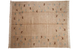 8x10 New Indian Folk Art Design Carpet