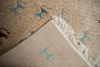 8x10 New Indian Folk Art Design Carpet