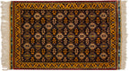 3x5 Vintage Indian Caucasian Design Rug