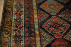 4.5x6 Vintage Indian Jaff Kurd Design Rug