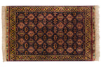 3x5 Vintage Indian Caucasian Design Rug