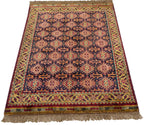 3x5 Vintage Indian Caucasian Design Rug
