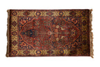 3x5.5 Vintage Indian Bakhtiari Design Rug