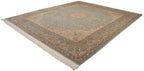 12x14 Vintage Fine Bulgarian Kerman Design Square Carpet