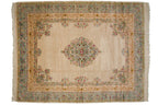 10x13 Vintage Fine Bulgarian Kerman Design Carpet