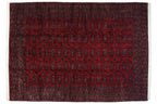 10x14.5 Vintage Fine Pakistani Turkmen Design Carpet
