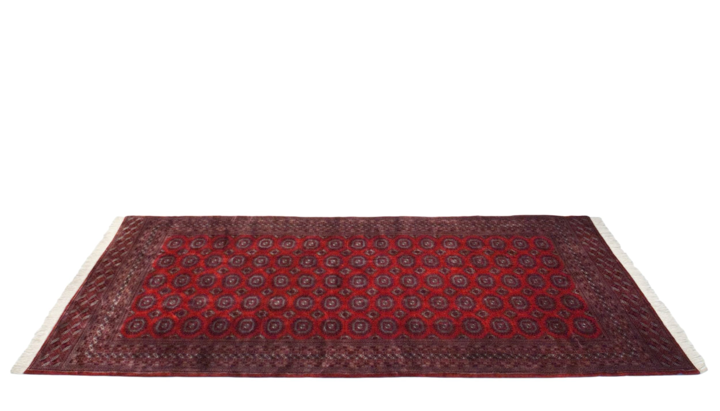10x14.5 Vintage Fine Pakistani Turkmen Design Carpet