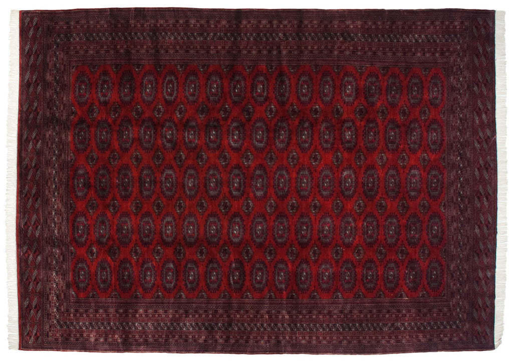 10x14.5 Vintage Fine Pakistani Turkmen Design Carpet