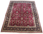 10.5x14 Vintage Kerman Carpet