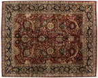 12x15 Vintage Indian Isfahan Design Carpet