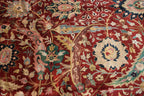12x15 Vintage Indian Isfahan Design Carpet