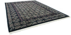 10x14 Vintage Indian Damask Design Carpet