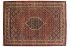 9.5x14 Fine Indian Bijar Design Carpet