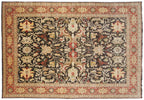 9.5x14.5 Fine Indian Serapi Design Carpet