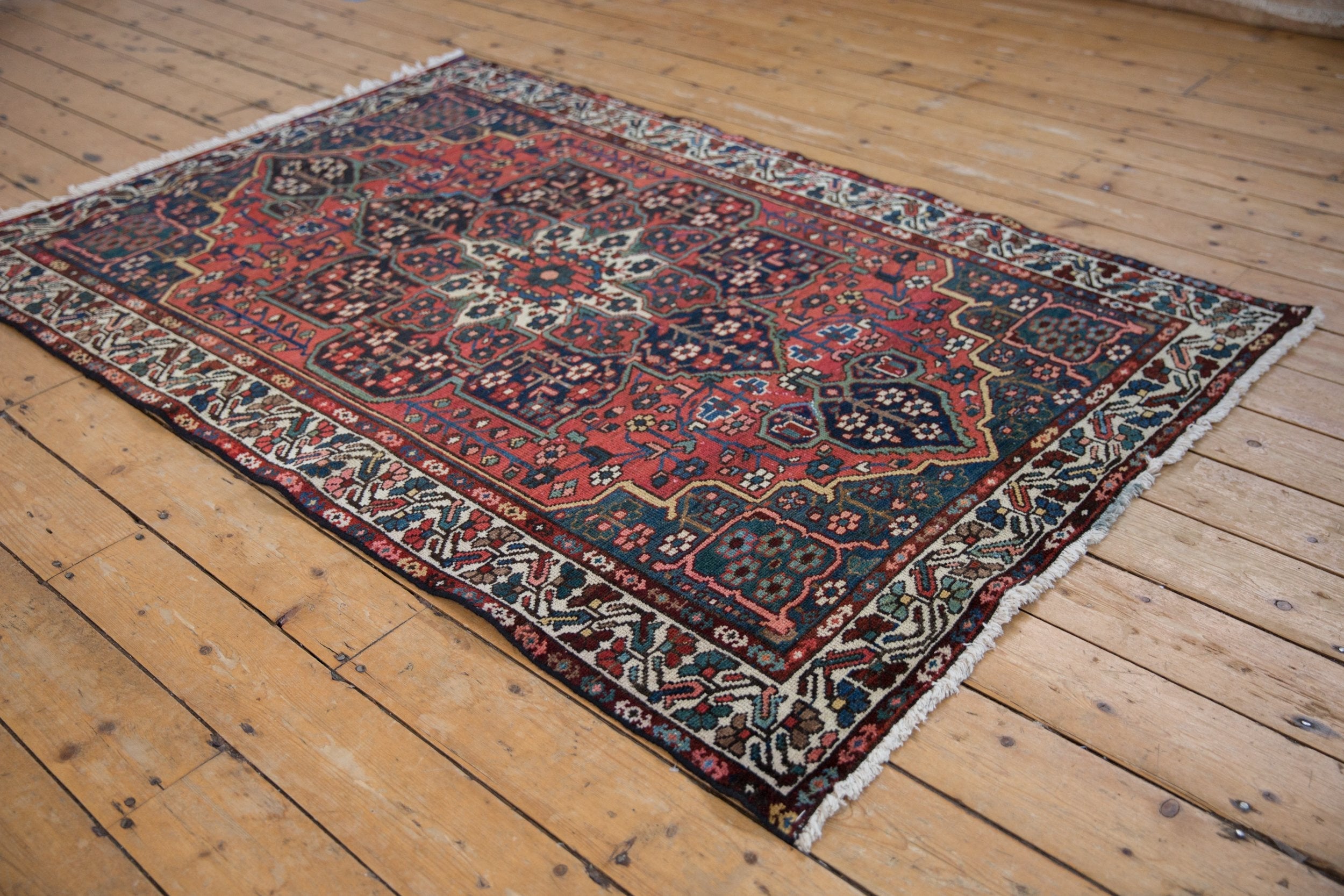 4.5x6.5 Vintage Baktiari Rug