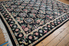 9x11.5 Vintage Indian Arts And Crafts Design Carpet