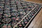 9x11.5 Vintage Indian Arts And Crafts Design Carpet