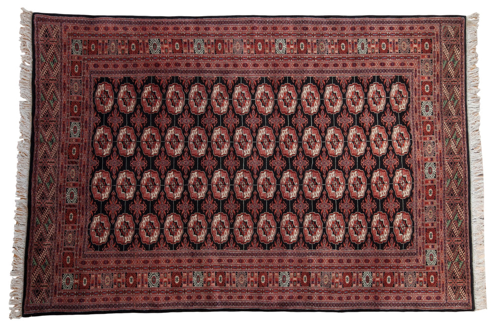 6x9 Vintage Fine Bokhara Carpet