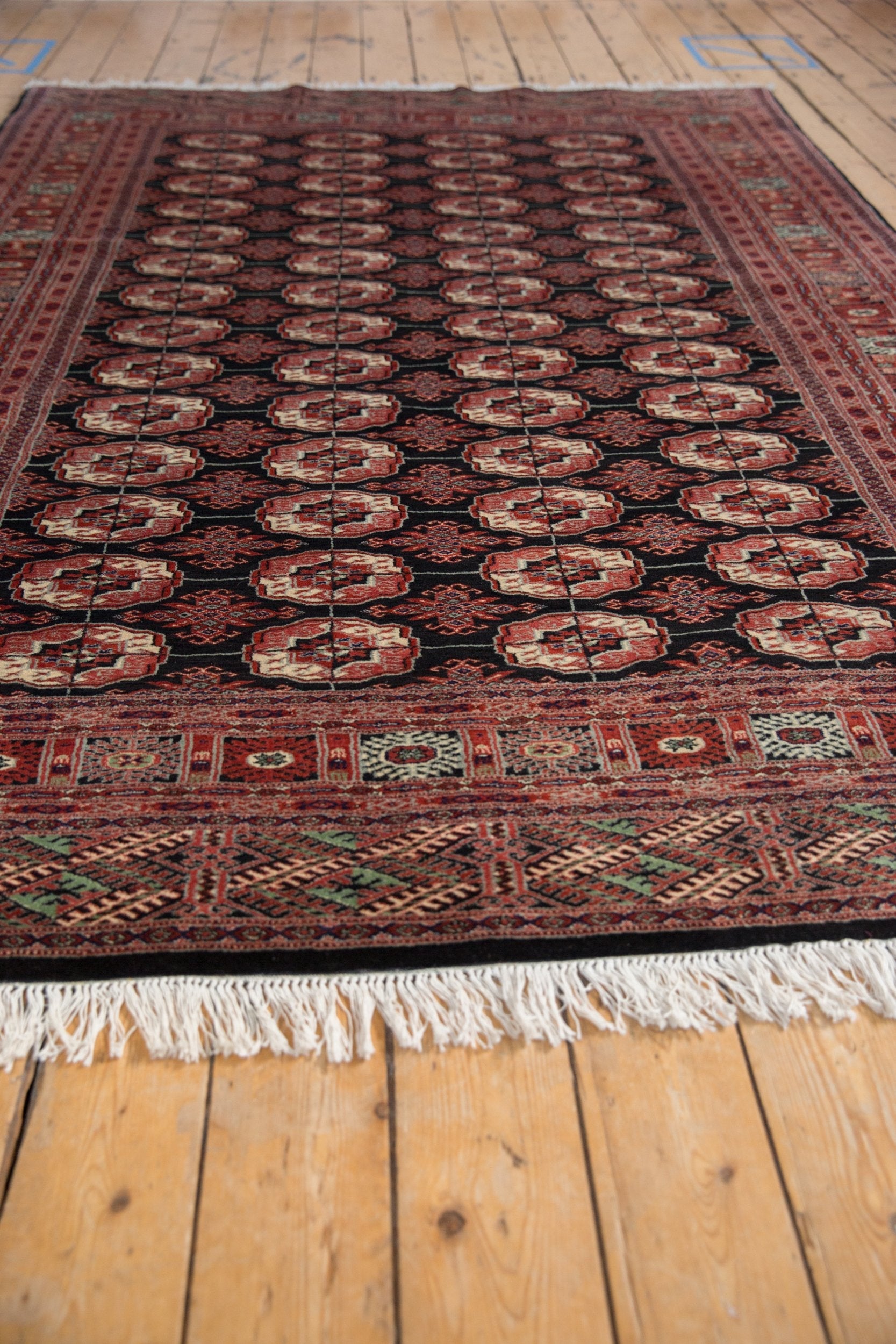 6x9 Vintage Fine Bokhara Carpet