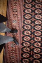 8.5x10.5 Vintage Fine Bokhara Carpet