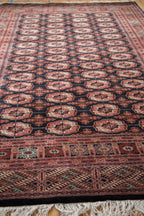 6x9 Vintage Fine Bokhara Carpet