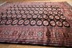8x10 Vintage Fine Bokhara Carpet
