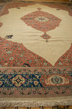 12x15 Vintage Bulgarian Tabriz Design Carpet