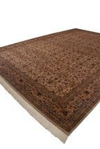 12x17.5 Vintage Pakistani Isfahan Design Carpet