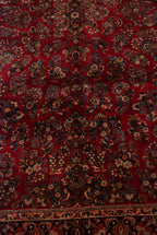 9x18 Vintage American Sarouk Carpet