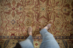 9x12 Vintage Indian Bijar Design Carpet