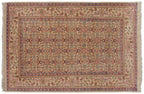 6x9 Vintage Indian Mahal Design Carpet