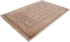 6x9 Vintage Indian Mahal Design Carpet