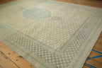 9x11.5 Vintage Distressed Bulgarian Tabriz Design Carpet