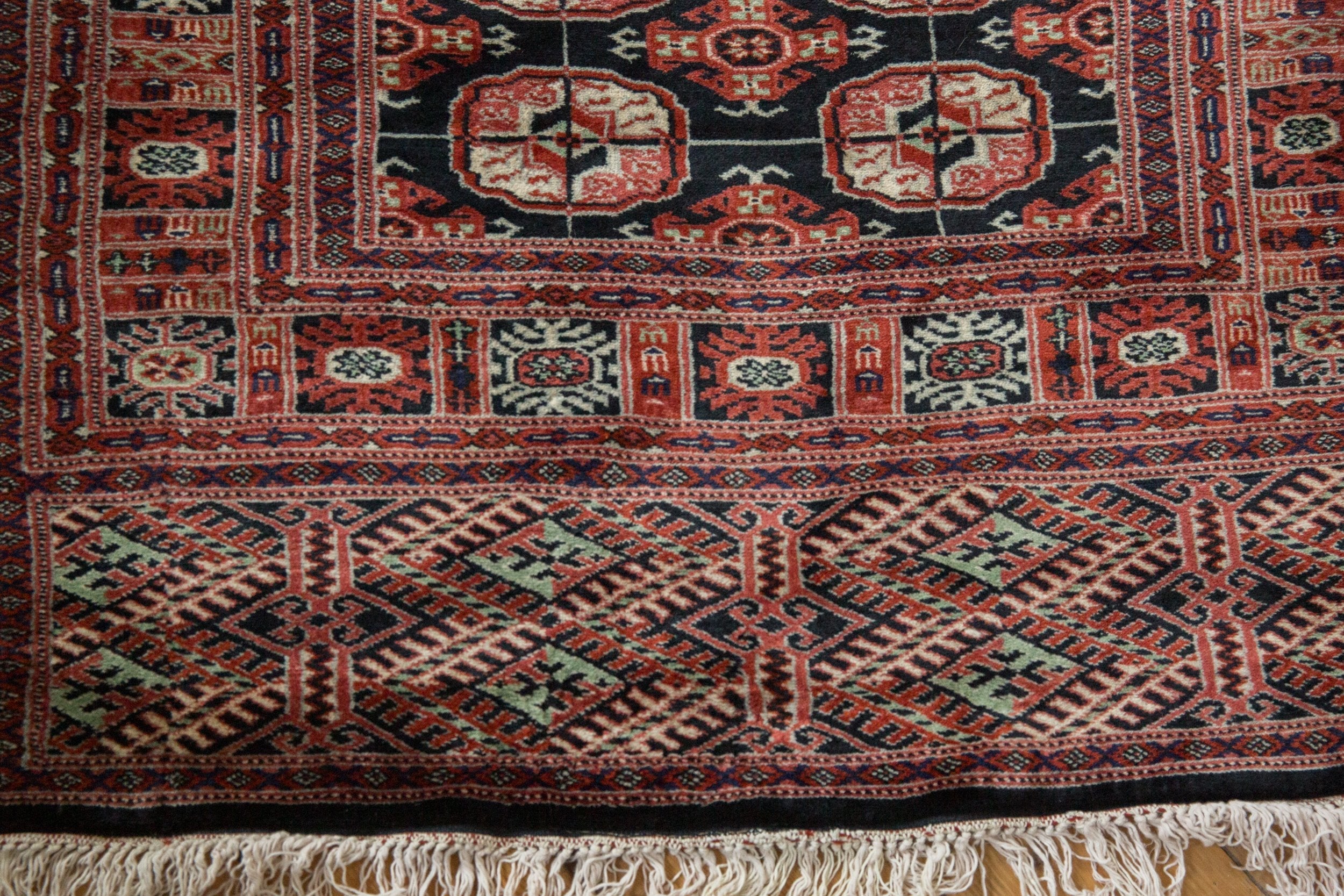 3x20 Vintage Fine Bokhara Rug Runner