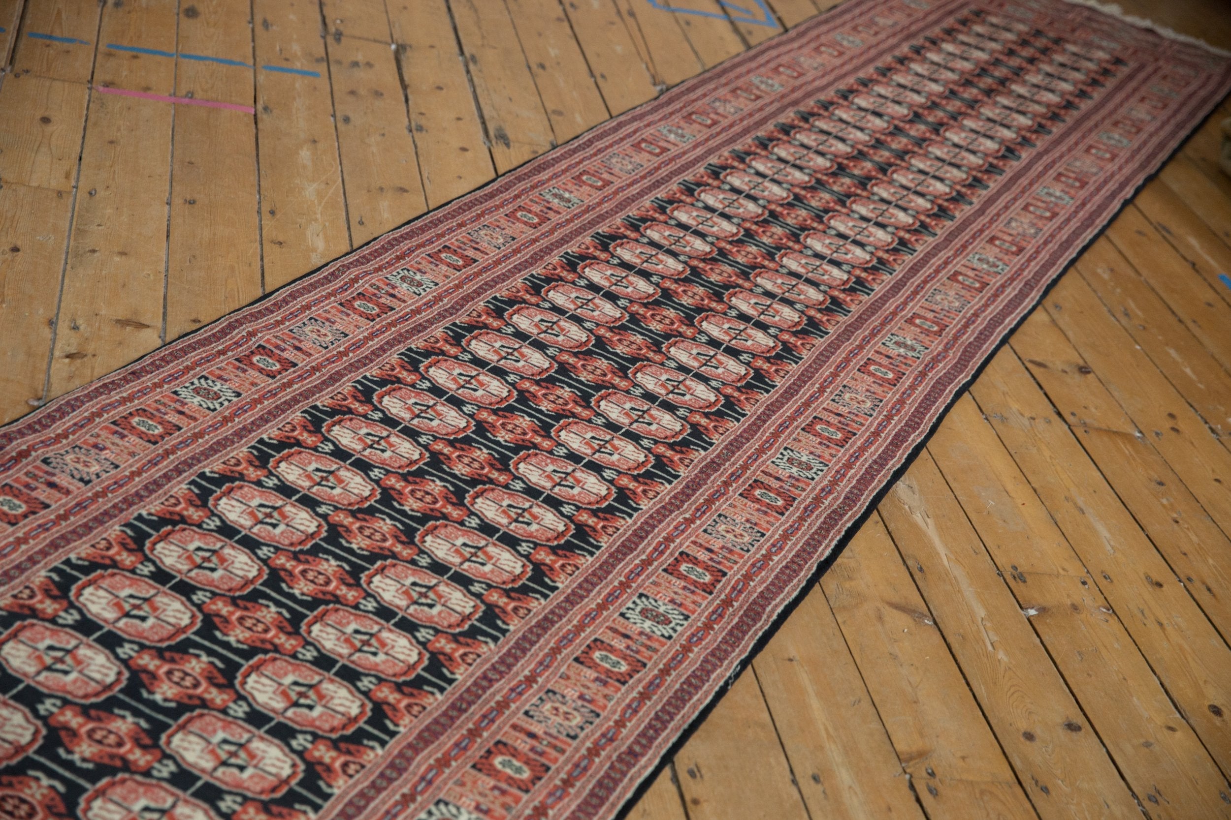 3x20 Vintage Fine Bokhara Rug Runner