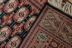 3x20 Vintage Fine Bokhara Rug Runner