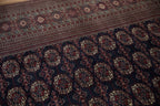 12x12.5 Vintage Fine Bokhara Square Carpet