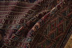 12x12.5 Vintage Fine Bokhara Square Carpet