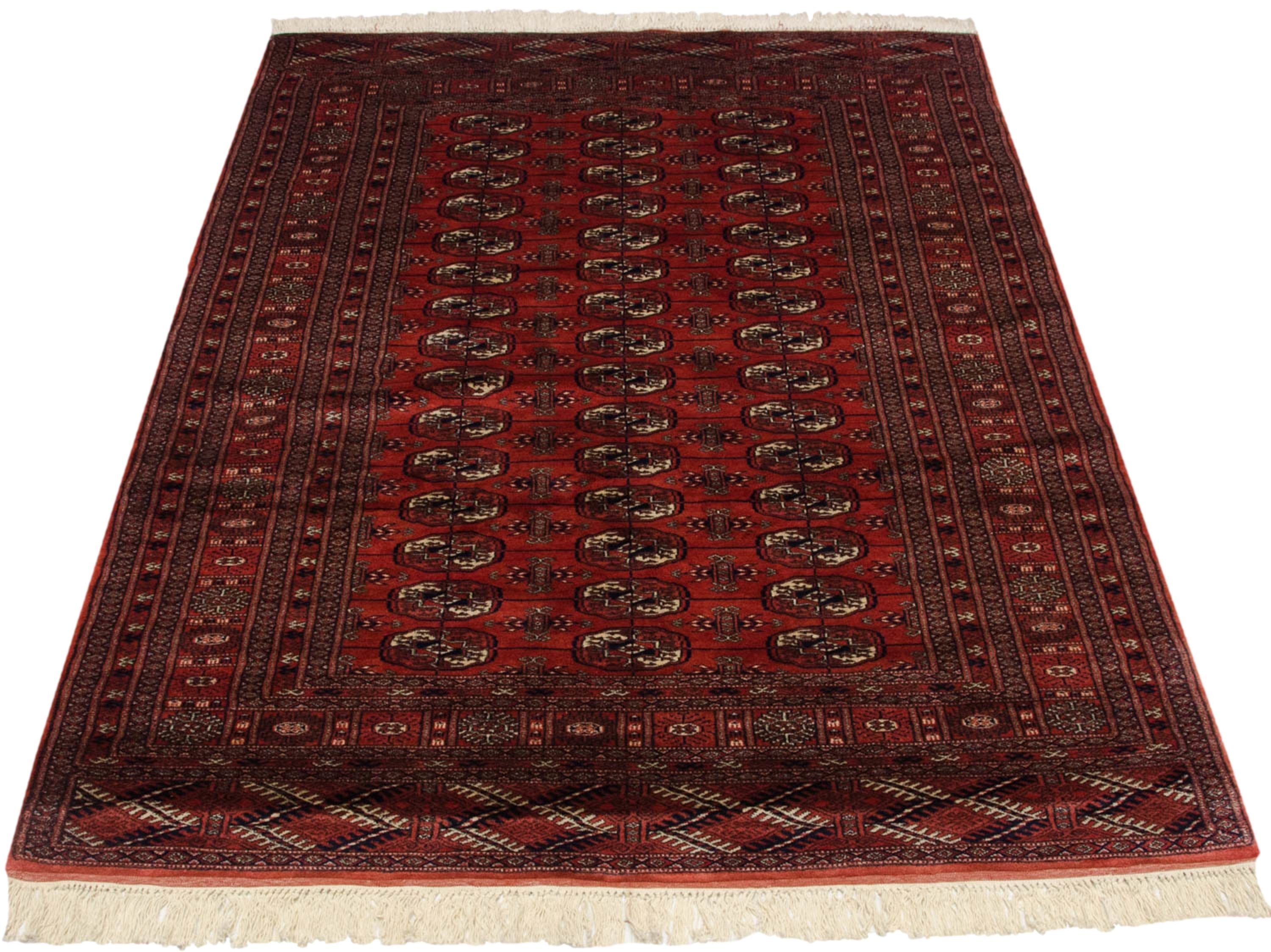 4x6.5 Vintage Fine Bokhara Rug