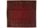 12.5x13 Vintage Fine Bokhara Square Carpet