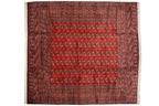 12.5x13 Vintage Fine Bokhara Square Carpet